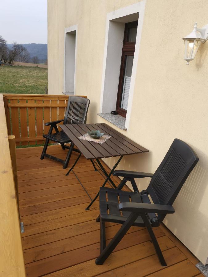 Ferienwohnung Wanderglück Rathmannsdorf Exterior foto