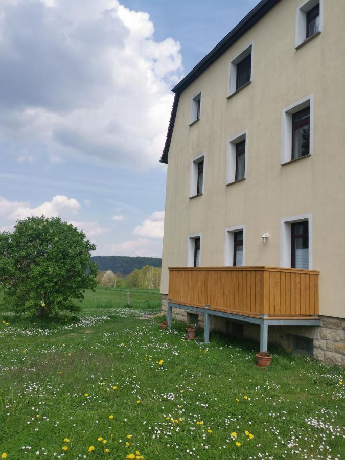 Ferienwohnung Wanderglück Rathmannsdorf Exterior foto